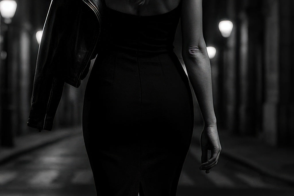 Midnight Crossing - närbild på detalj.