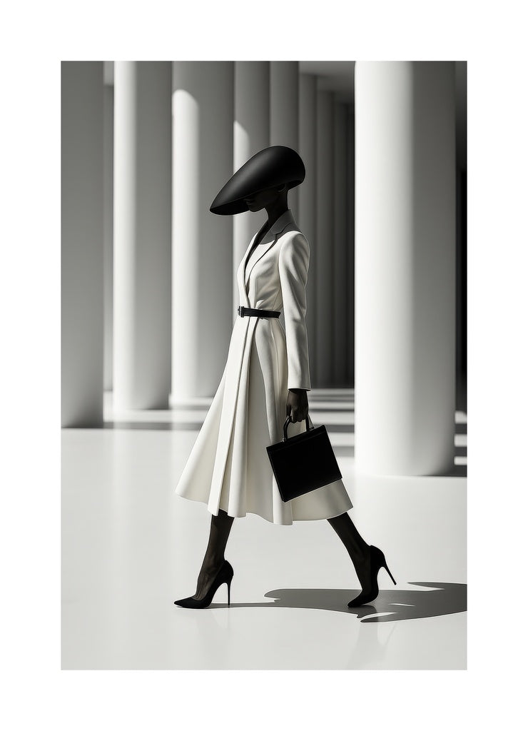 Stylish Eclipse affisch med passepartout.