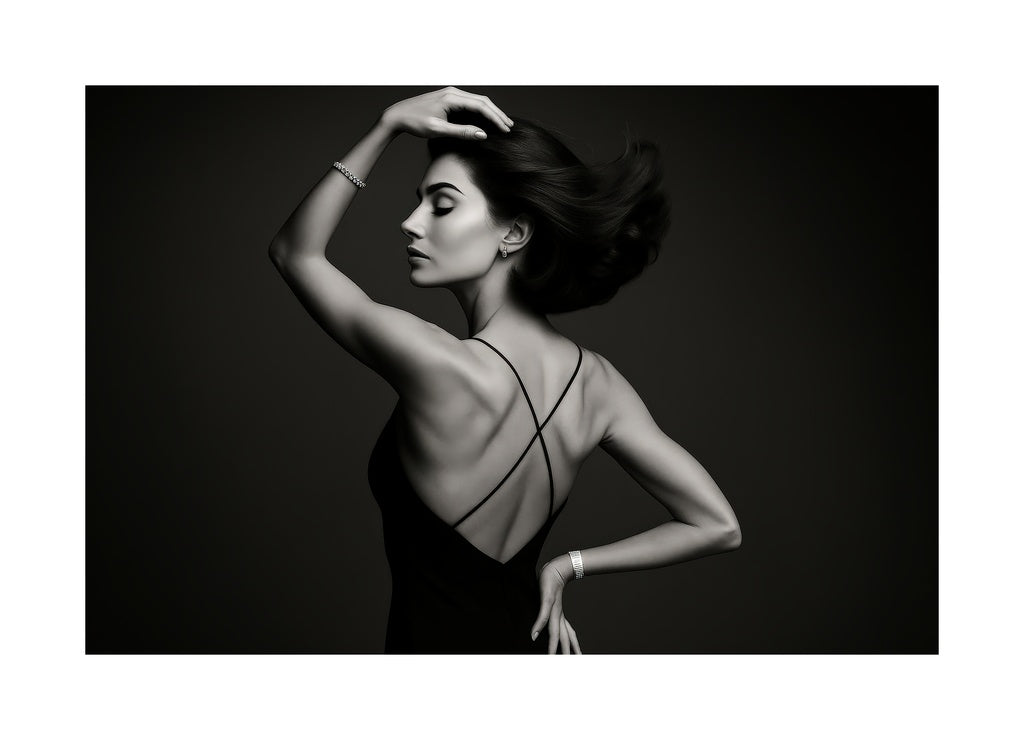 Midnight Grace affisch med passepartout.