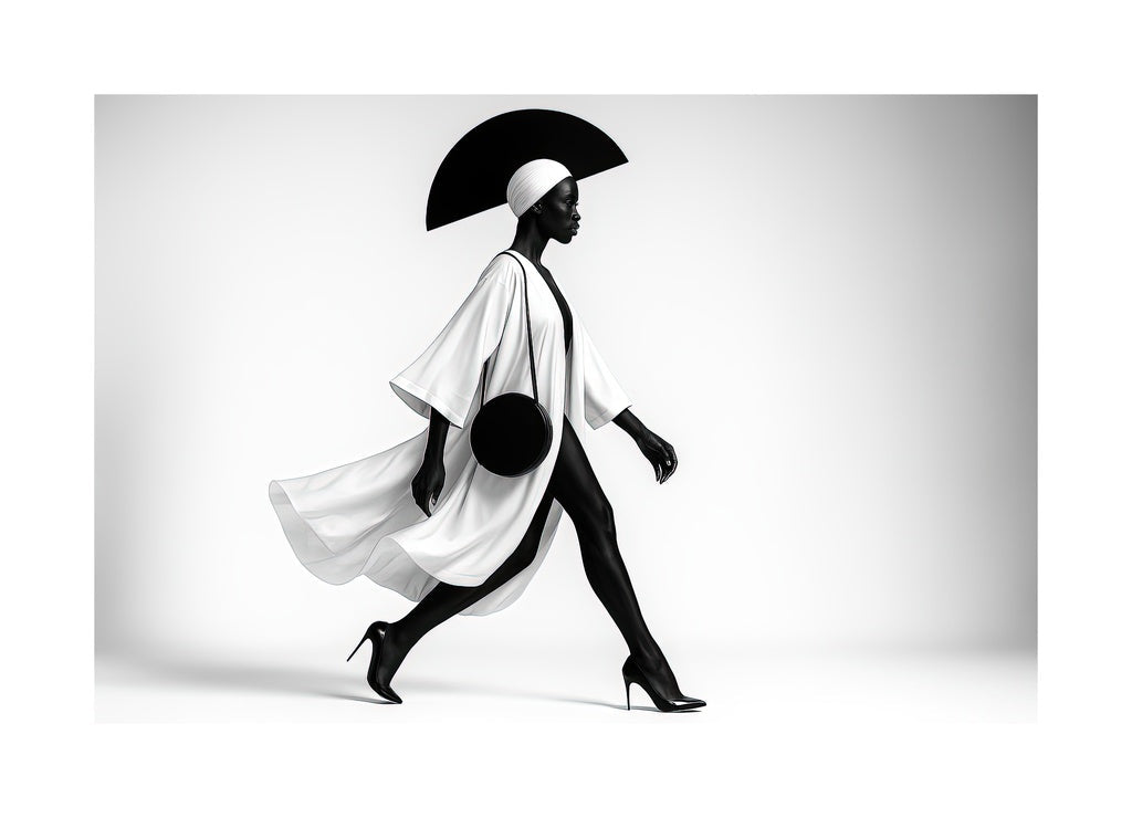 The Geometry of Grace affisch med passepartout.