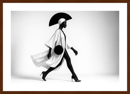 The Geometry of Grace affisch stylad i interiörmiljö med mörk ekram.