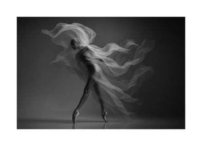 Veil of Movement II affisch med passepartout.
